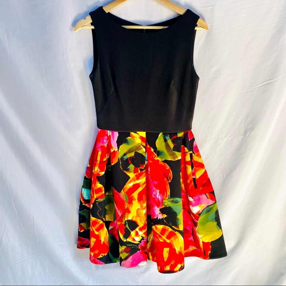 Taylor Floral Skater Dress